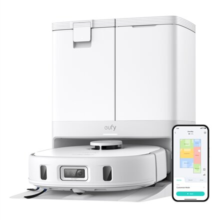 Anker Eufy , Robot Vacuum Cleaner , X10 Pro Omni , Wet&Dry , 5200 mAh , Dust capacity 2.5 L , 8000 Pa , White