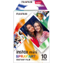 Fujifilm , Instax Mini , Art Spray Sheet (10pl) Instant Film , 54 x 86 mm , Hi-Speed ISO 800 – With superb grain quality, INSTAX Contact Sheet Film ensures vibrant colors and natural skin tones