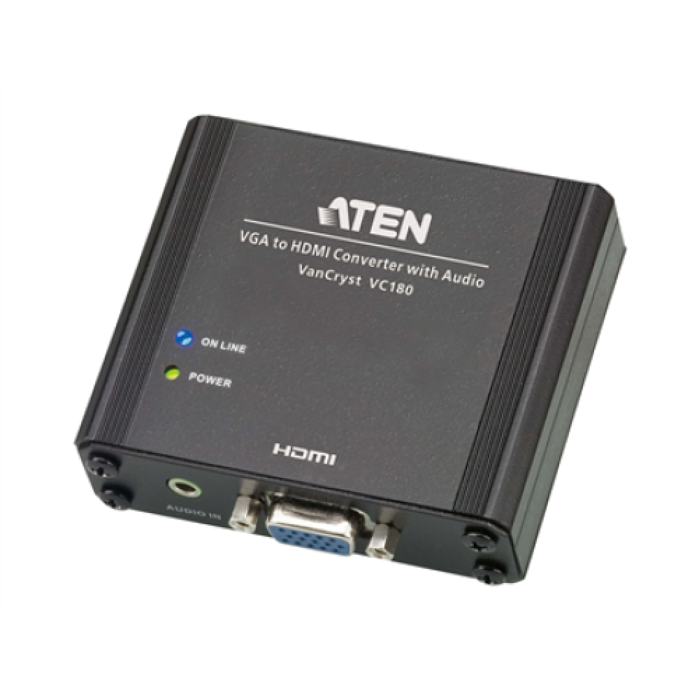 Aten VGA/Audio to HDMI Converter , VC180-AT-G