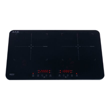 Camry , Hob , CR 6514 , Number of burners/cooking zones 2 , LCD Display , Induction , Black