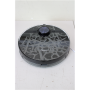 SALE OUT. Midea M7 Evo Robot Vacuum Cleaner, Black , Midea Robot Vacuum Cleaner , M7 Evo , Dry , Lithium ion , 5200 mAh , Dust capacity 0.43 L , 1500 Pa , Black , BROKEN CAP ON BACK