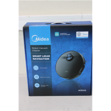 SALE OUT. Midea M7 Evo Robot Vacuum Cleaner, Black , Midea Robot Vacuum Cleaner , M7 Evo , Dry , Lithium ion , 5200 mAh , Dust capacity 0.43 L , 1500 Pa , Black , BROKEN CAP ON BACK