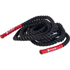 Pure2Improve Battle Rope 12m , Black/Red
