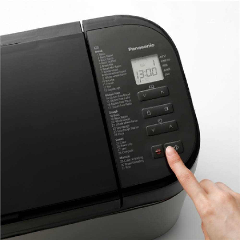 Panasonic , Bread Maker , SD-YR2550 , Power 550 W , Number of programs 31 , Display Yes , Black/Stainless steel