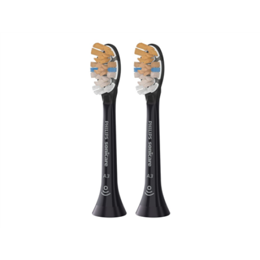 Philips , Standard Sonic Toothbrush Heads , HX9092/11 A3 Premium All-in-One , Heads , For adults and children , Number of brush heads included 2 , Number of teeth brushing modes Does not apply , Sonic technology , Black