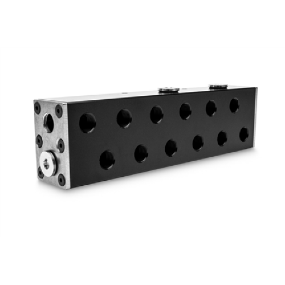 EM , Water Blocks , Pro Manifold 2CPU 4GPU Verteiler , Black , N/A