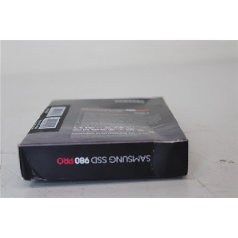 SALE OUT. Samsung 980 PRO PCle 4.0 NVMe M.2 500 GB SSD Samsung V-NAND SSD 980 PRO 500 GB, SSD form factor M.2 2280, SSD interface M.2 NVME, DAMAGED PACKAGING, Write speed 3000 MB/s, Read speed 3500 MB/s