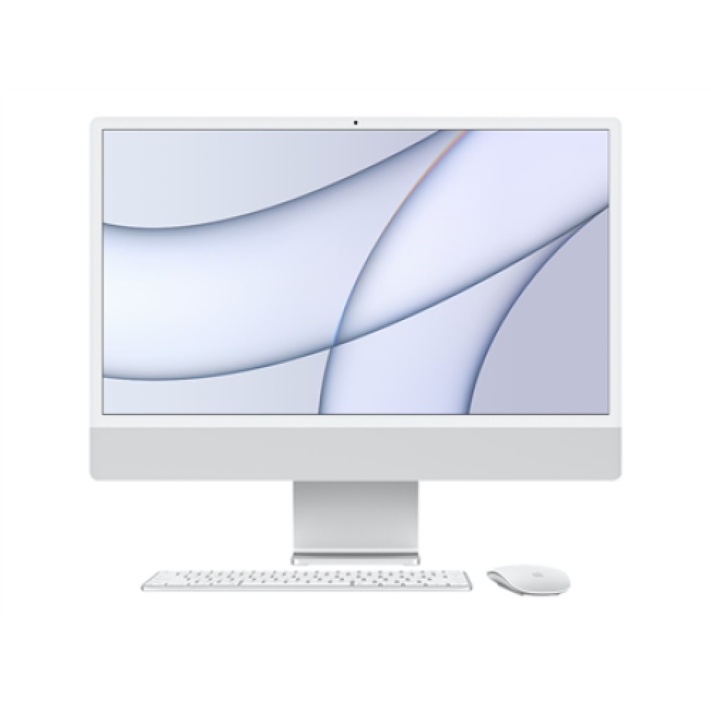 Apple iMac Desktop AIO 24 Apple M1 Internal memory 8 GB SSD 256 GB Apple M1 7-Core GPU No optical drive Keyboard language Russian MacOS Big Sur