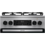Cooker , GK5C65XV , Hob type Gas , Oven type Electric , Stainless steel , Width 50 cm , Grilling , LED , Depth 59.4 cm , 70 L