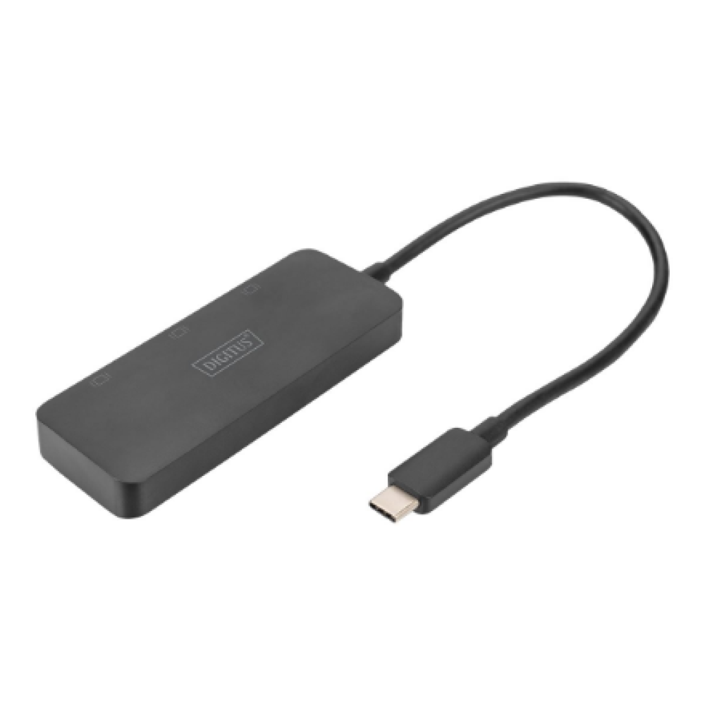 Digitus , 3-Port MST Video Hub (USB-C-3x DisplayPort) , DS-45334
