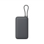 Xiaomi Power Bank 20000mAh (Integrated Cable) , 20000 mAh , Dark Gray