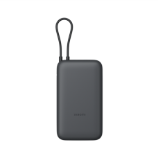 Xiaomi Power Bank 20000mAh (Integrated Cable) , 20000 mAh , Dark Gray