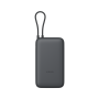 Xiaomi Power Bank 20000mAh (Integrated Cable) , 20000 mAh , Dark Gray