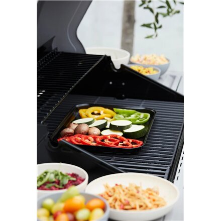 Barbecook , Reusable enamel grill pan, 34.5 x 24 x 3 cm (per 12 pcs) , BC-ACC-7080