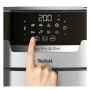 TEFAL , Air Fryer with Grill , EY505D15 , Power 1400 W , Capacity 4.2 L , Stainless Steel