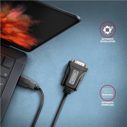 AXAGON USB - Serial Advanced Active Adapter , ADS-1PQN