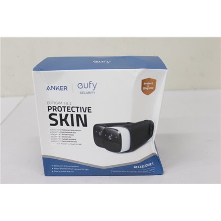 SALE OUT. , Anker Eufy , 2 Set Silicone Skins In Black , 24 month(s) , DAMAGED PACKAGING