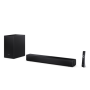 Sharp Compact 2.1 Soundbar with Wireless Subwoofer , HT-SBW121 , 240 W , Bluetooth , Black , Wireless connection