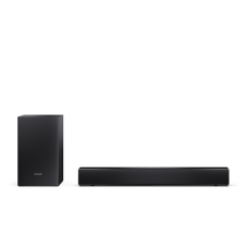 Sharp Compact 2.1 Soundbar with Wireless Subwoofer , HT-SBW121 , 240 W , Bluetooth , Black , Wireless connection
