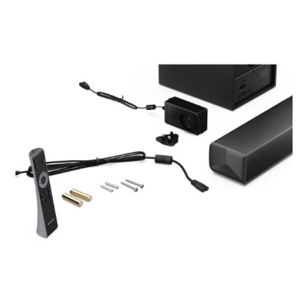Sharp Compact 2.1 Soundbar with Wireless Subwoofer , HT-SBW121 , 240 W , Bluetooth , Wireless connection , Black