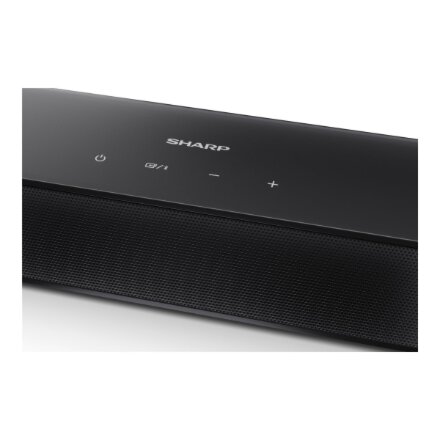 Sharp Compact 2.1 Soundbar with Wireless Subwoofer , HT-SBW121 , 240 W , Bluetooth , Wireless connection , Black