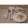 SALE OUT. Xiaomi Mi Smart Standing Fan 2 Lite , Xiaomi Mi Smart Standing Fan 2 Lite , Stand Fan , DEMO , White , Number of speeds 3 , Oscillation , 38 W , Remote control