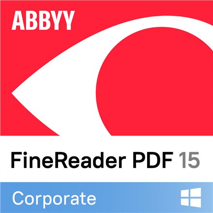FineReader PDF 15 Corporate , Single User License (ESD) , 3 year(s) , 1 user(s)