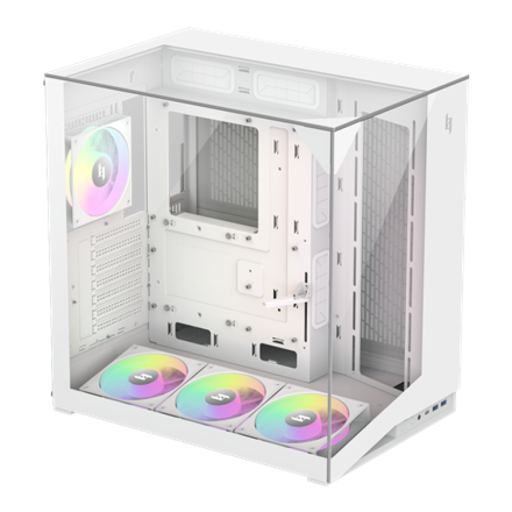 Gamemax Case , NEX C56 VC WH , ATX