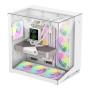 Gamemax Case , NEX C56 VC WH , ATX