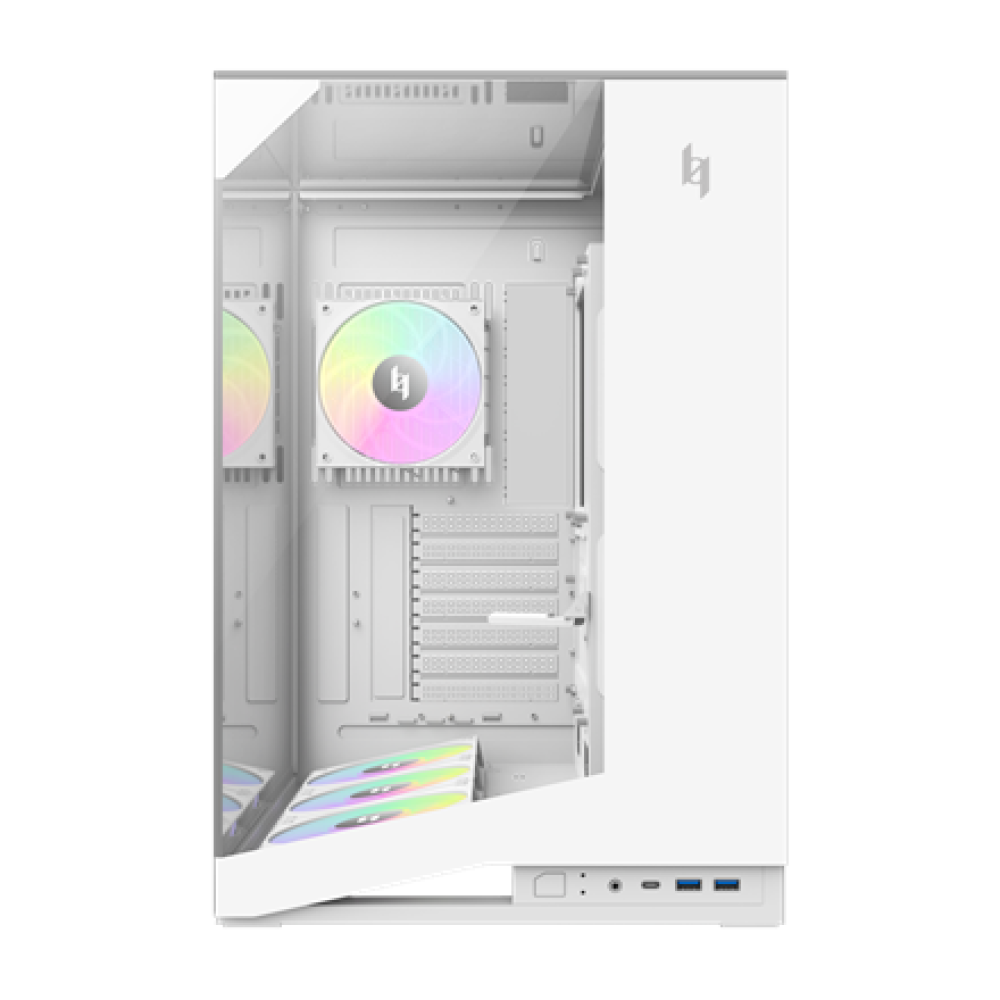 Gamemax Case , NEX C56 VC WH , ATX