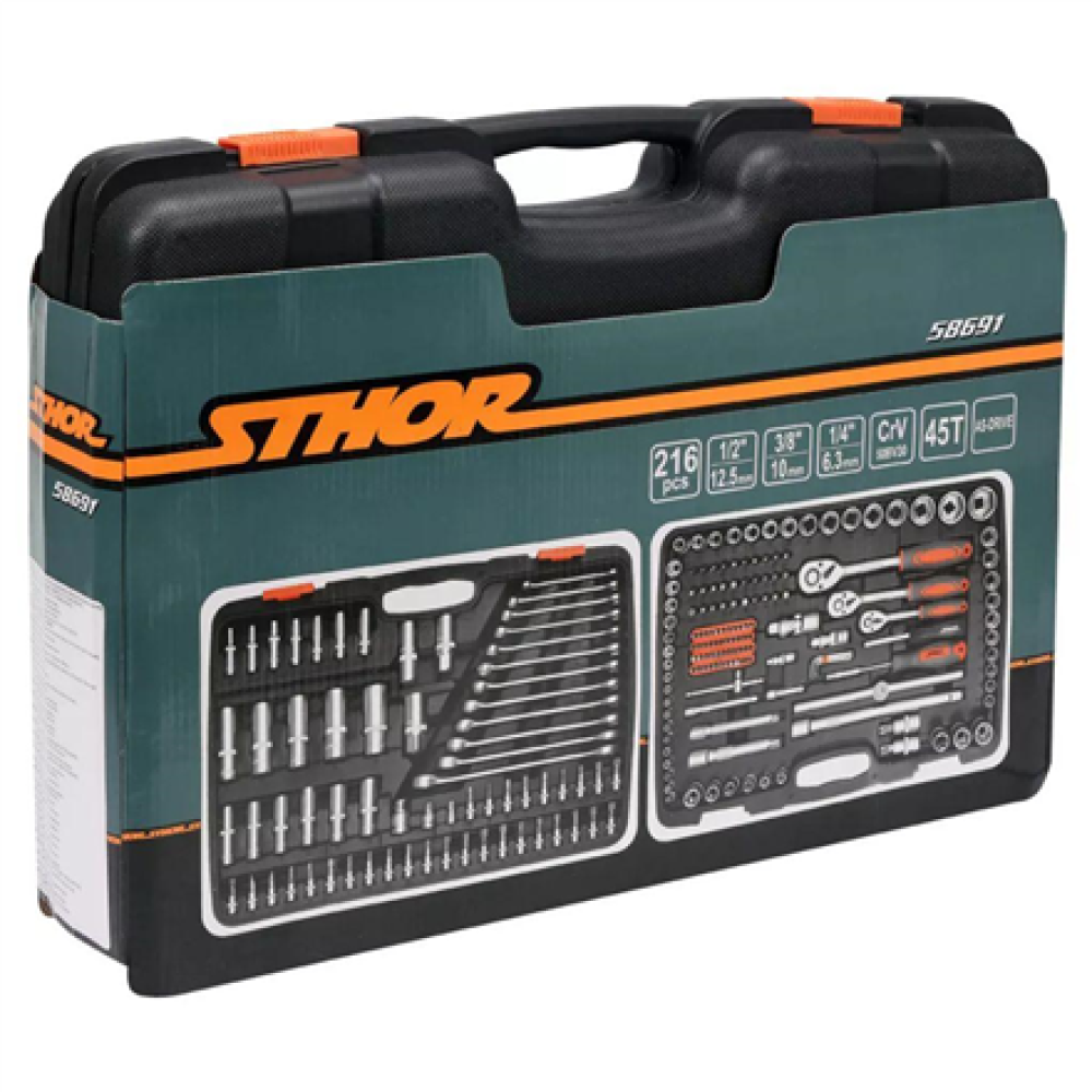 STHOR , Toya Socket and Wrench Set, 58691, 216 pcs