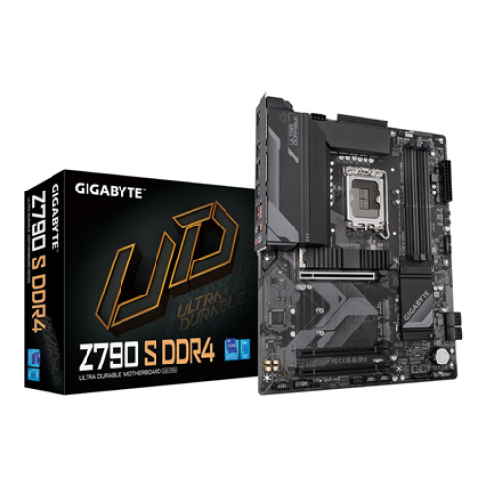 Gigabyte Z790 S DDR4 , Processor family Intel , Processor socket LGA1700 , DDR4 , Supported hard disk drive interfaces SATA, M.2 , Number of SATA connectors 4