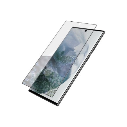 PanzerGlass , Samsung , Galaxy S22 Ultra , Tempered glass , Black , Case friendly. Compatible with ultrasonic fingerprint sensor. 100 % touch sensitivity. Antibacterial (ISO 22196 certified & JIS 22810 approved) , Screen Protector