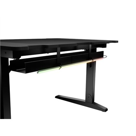 Genesis Gaming Desk , Holm 120 Modular , Black
