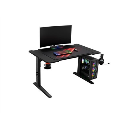 Genesis Gaming Desk , Holm 120 Modular , Black