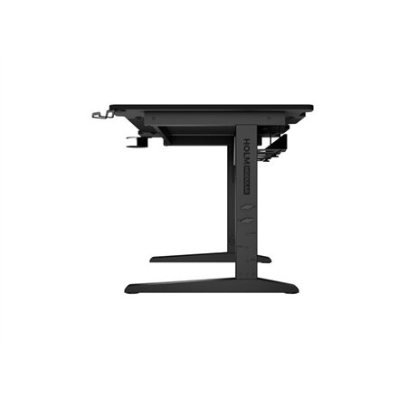 Genesis Gaming Desk , Holm 120 Modular , Black
