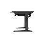 Genesis Gaming Desk , Holm 120 Modular , Black