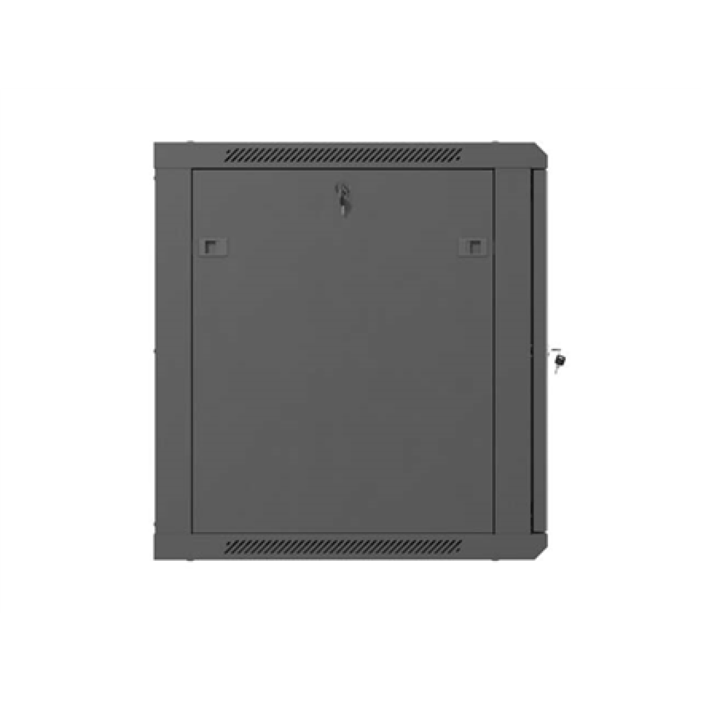 Lanberg Wall mounted installation cabinet 1912U 600X600, Black perforated door (Flat pack) , Lanberg