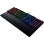 Razer BlackWidow V3 Yellow Switch; Transparent switch housing; Doubleshot ABS keycaps; Multi-function digital roller Razer Synapse 3 enabled; Cable routing options N-key roll-over; Fully programmable keys with on-the-fly macro recording; Gaming mode optio