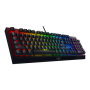 Razer BlackWidow V3 Yellow Switch; Transparent switch housing; Doubleshot ABS keycaps; Multi-function digital roller Razer Synapse 3 enabled; Cable routing options N-key roll-over; Fully programmable keys with on-the-fly macro recording; Gaming mode optio