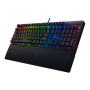 Razer BlackWidow V3 Yellow Switch; Transparent switch housing; Doubleshot ABS keycaps; Multi-function digital roller Razer Synapse 3 enabled; Cable routing options N-key roll-over; Fully programmable keys with on-the-fly macro recording; Gaming mode optio