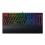 Razer BlackWidow V3 Yellow Switch; Transparent switch housing; Doubleshot ABS keycaps; Multi-function digital roller Razer Synapse 3 enabled; Cable routing options N-key roll-over; Fully programmable keys with on-the-fly macro recording; Gaming mode optio