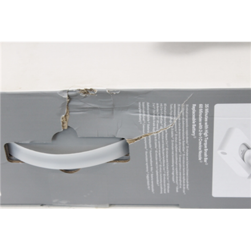 SALE OUT. Xiaomi Vacuum Cleaner G9 Plus EU , Xiaomi Vacuum cleaner , G9 Plus EU , Cordless operating , Handstick , 120 W , 25.2 V , Operating time (max) 60 min , White , DAMAGED PACKAGING, SMALL DENTS ON PIPE , Xiaomi , Vacuum cleaner , G9 Plus EU , Cordl