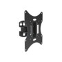 Sunne , Wall mount , LCD-A501K , Tilt, Swivel , 23-42 , Maximum weight (capacity) 30 kg , Black