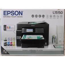SALE OUT. Epson EcoTank L15150 Pint Scan Copy Fax , Epson , EcoTank L15150 , Inkjet , Colour , Multicunctional Printer , A3+ , Wi-Fi , Black , DAMAGED PACKAGING