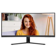 AOC CU34B3E Curved 34 3440x1440/21:9/300cd/m2/4ms HDMI, DisplayPort, USB, Audio out , AOC
