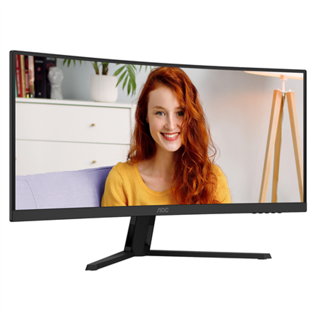 AOC CU34B3E Curved 34 3440x1440/21:9/300cd/m2/4ms HDMI, DisplayPort, USB, Audio out , AOC