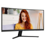 AOC , CU34B3E , 34 , VA , WQHD , 21:9 , 120 Hz , 4 ms , 3440 x 1440 pixels , 300 cd/m² , HDMI ports quantity 1 , Black
