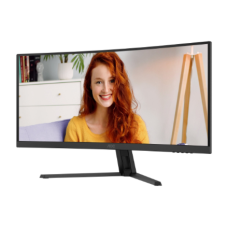 AOC CU34B3E , 34 , VA , WQHD , 21:9 , 120 Hz , 4 ms , 3440 x 1440 pixels , 300 cd/m² , HDMI ports quantity 1 , Black