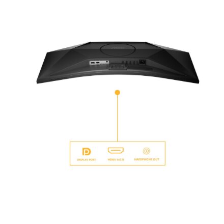 AOC , CU34B3E , 34 , VA , WQHD , 21:9 , 120 Hz , 4 ms , 3440 x 1440 pixels , 300 cd/m² , HDMI ports quantity 1 , Black